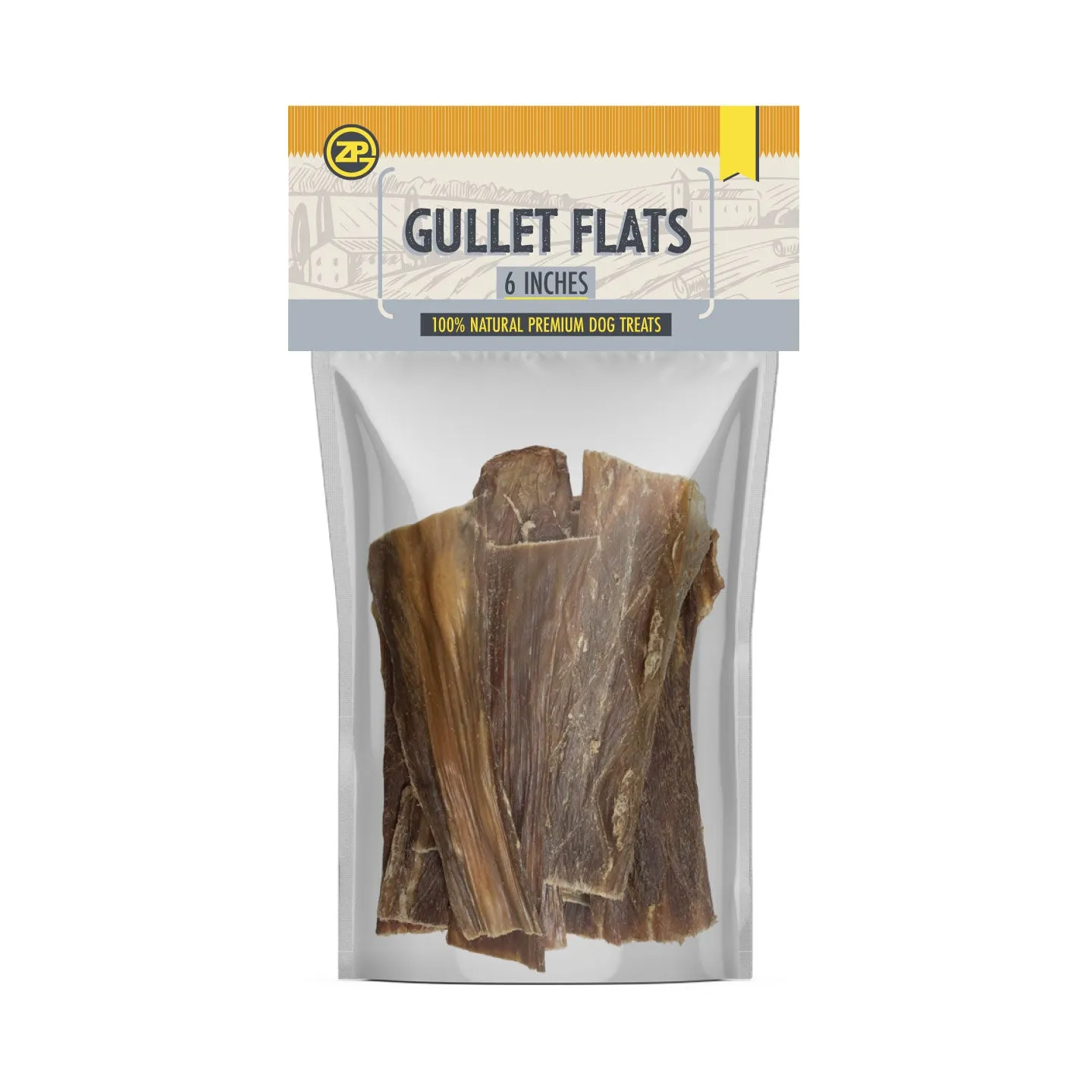 6" Gullet Flats