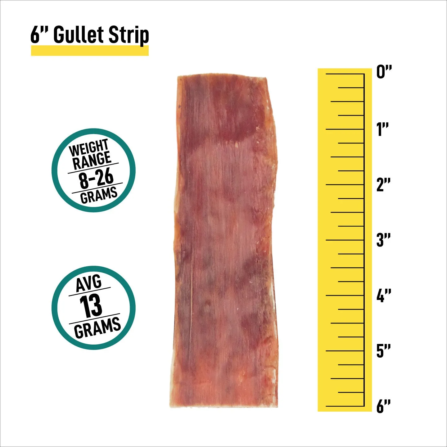 6" Gullet Flats