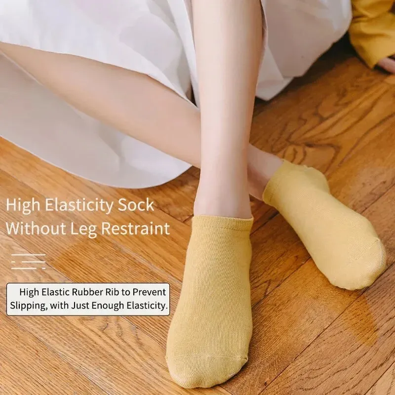 8 Pairs of Simple Fashion Low Cut Socks Spring/summer
