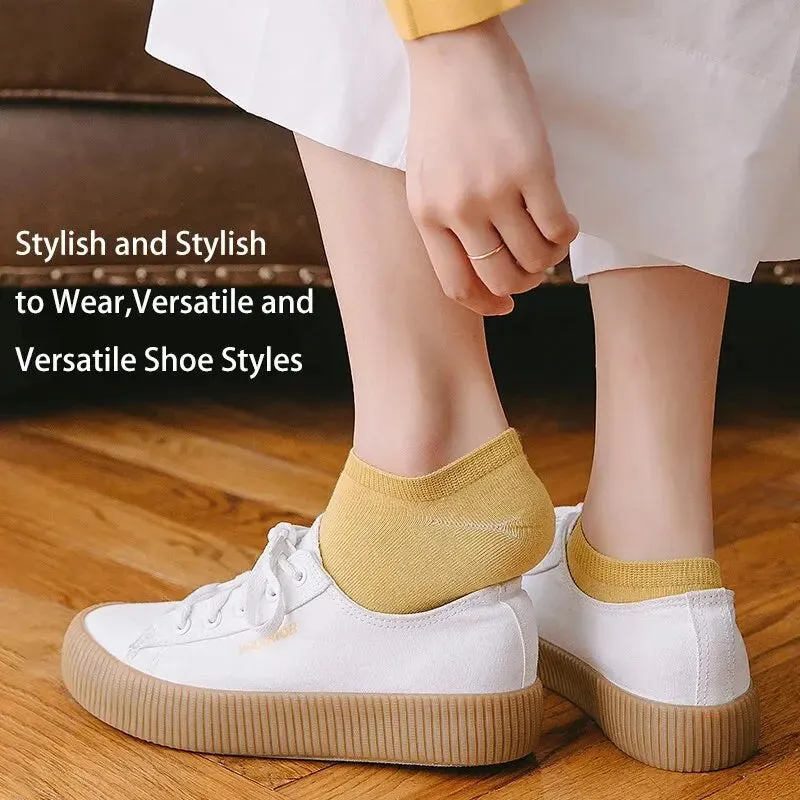 8 Pairs of Simple Fashion Low Cut Socks Spring/summer