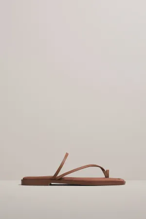 A Emery Turner Sandal in Sienna Suede