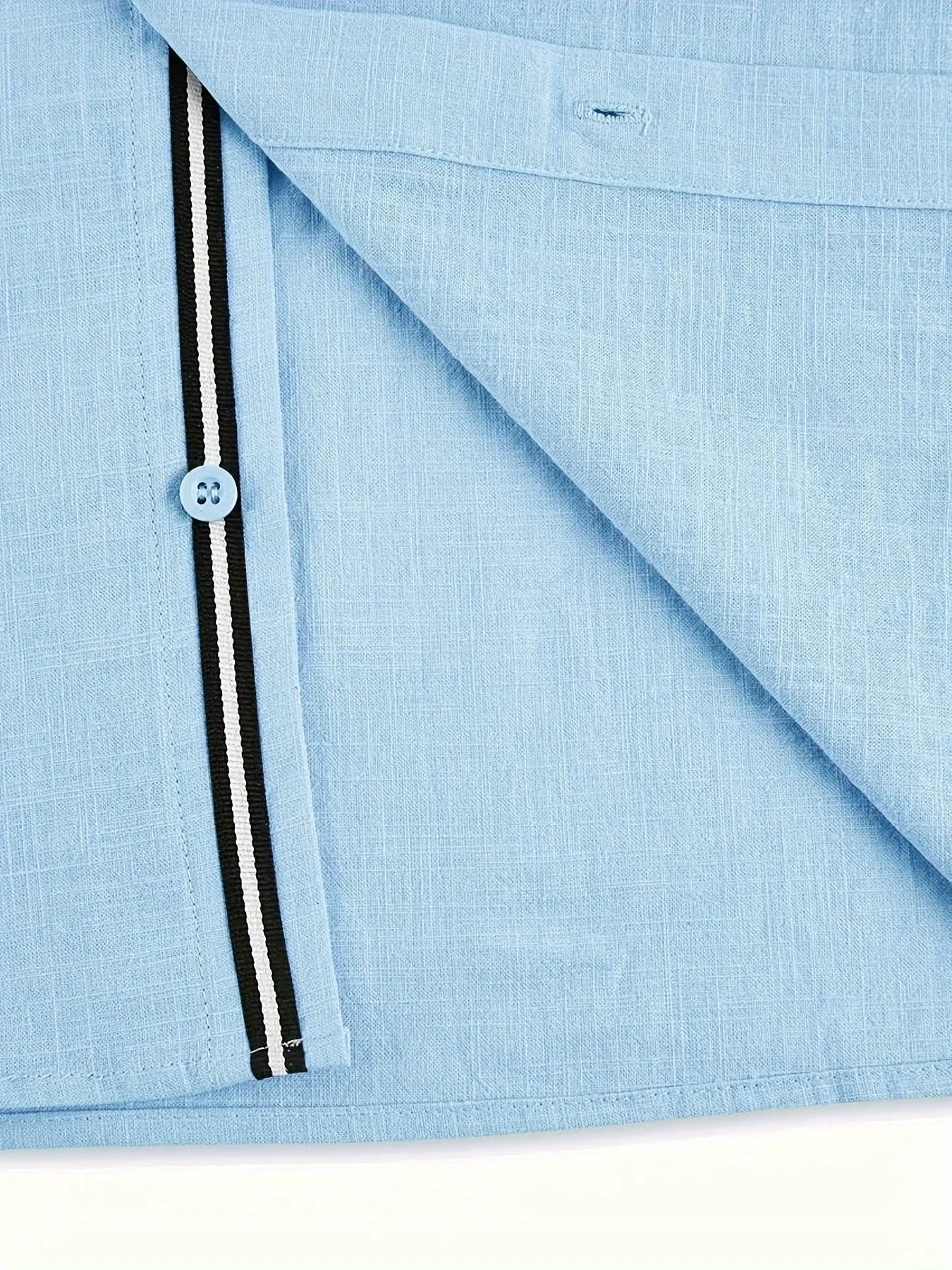 ADARIS | Solid Casual Long-Sleeve Shirt