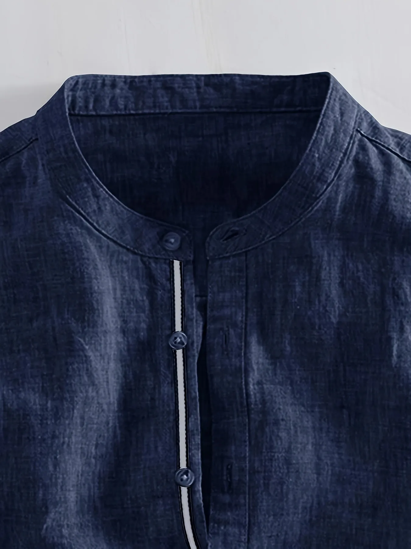 ADARIS | Solid Casual Long-Sleeve Shirt