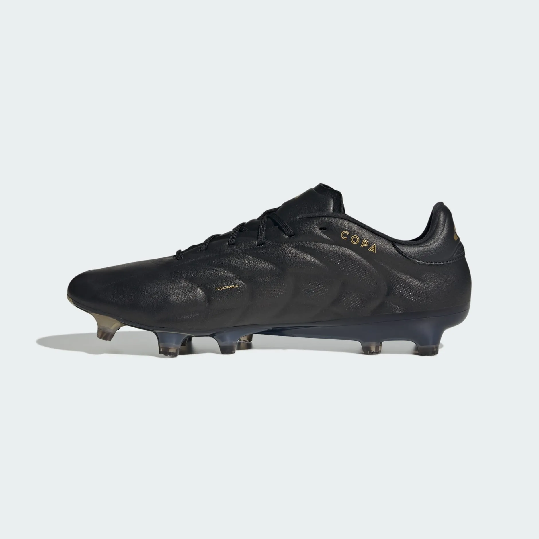 adidas Copa Pure 2 Elite Firm Ground Soccer Shoes | Core Black-Carbon-Gold Metallic | Men's