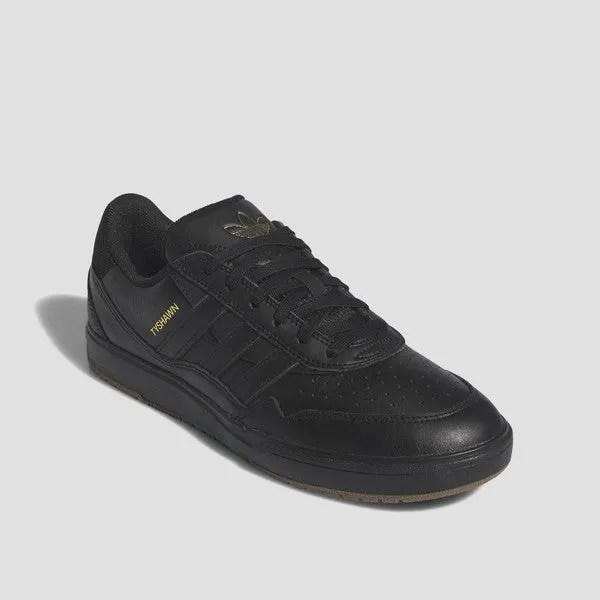 Adidas Tyshawn II Low Core Black - Core Black - Collegiate Green