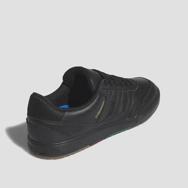 Adidas Tyshawn II Low Core Black - Core Black - Collegiate Green
