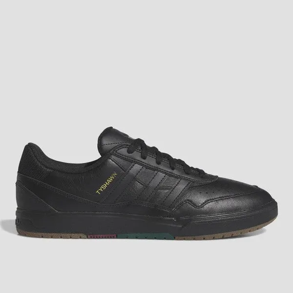 Adidas Tyshawn II Low Core Black - Core Black - Collegiate Green