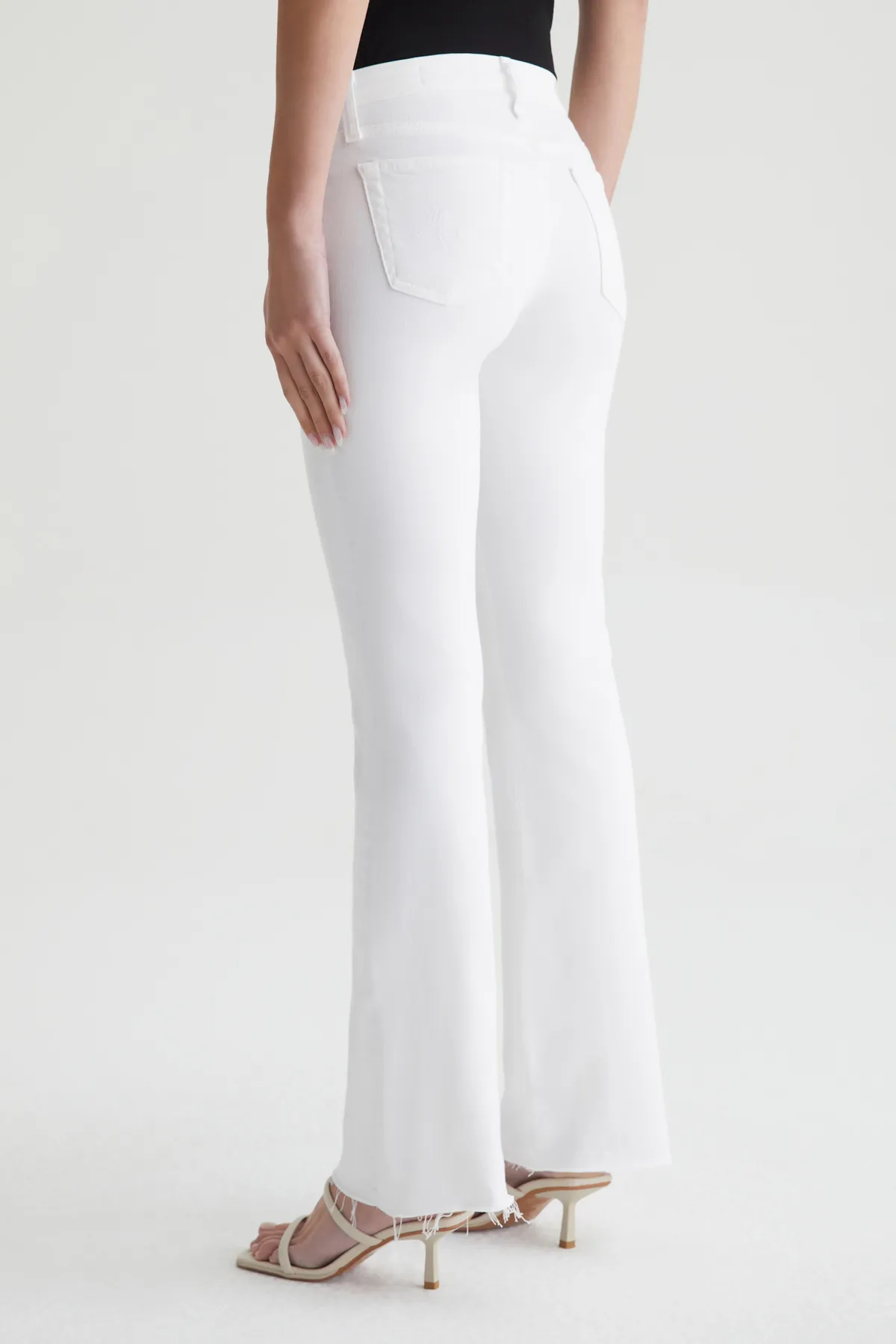 Angel Low Rise Boot | White