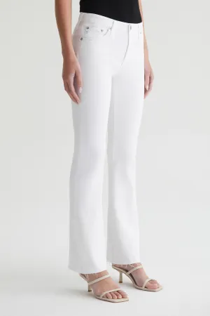 Angel Low Rise Boot | White