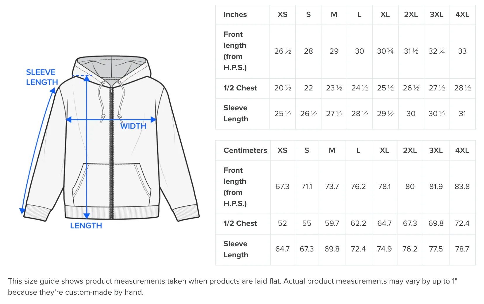 Art Nouveau Microfleece Zip Up Hoodie