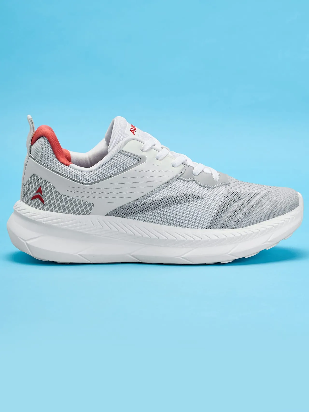 Avant Men's Strides Walking and Training Shoes-Grey/White