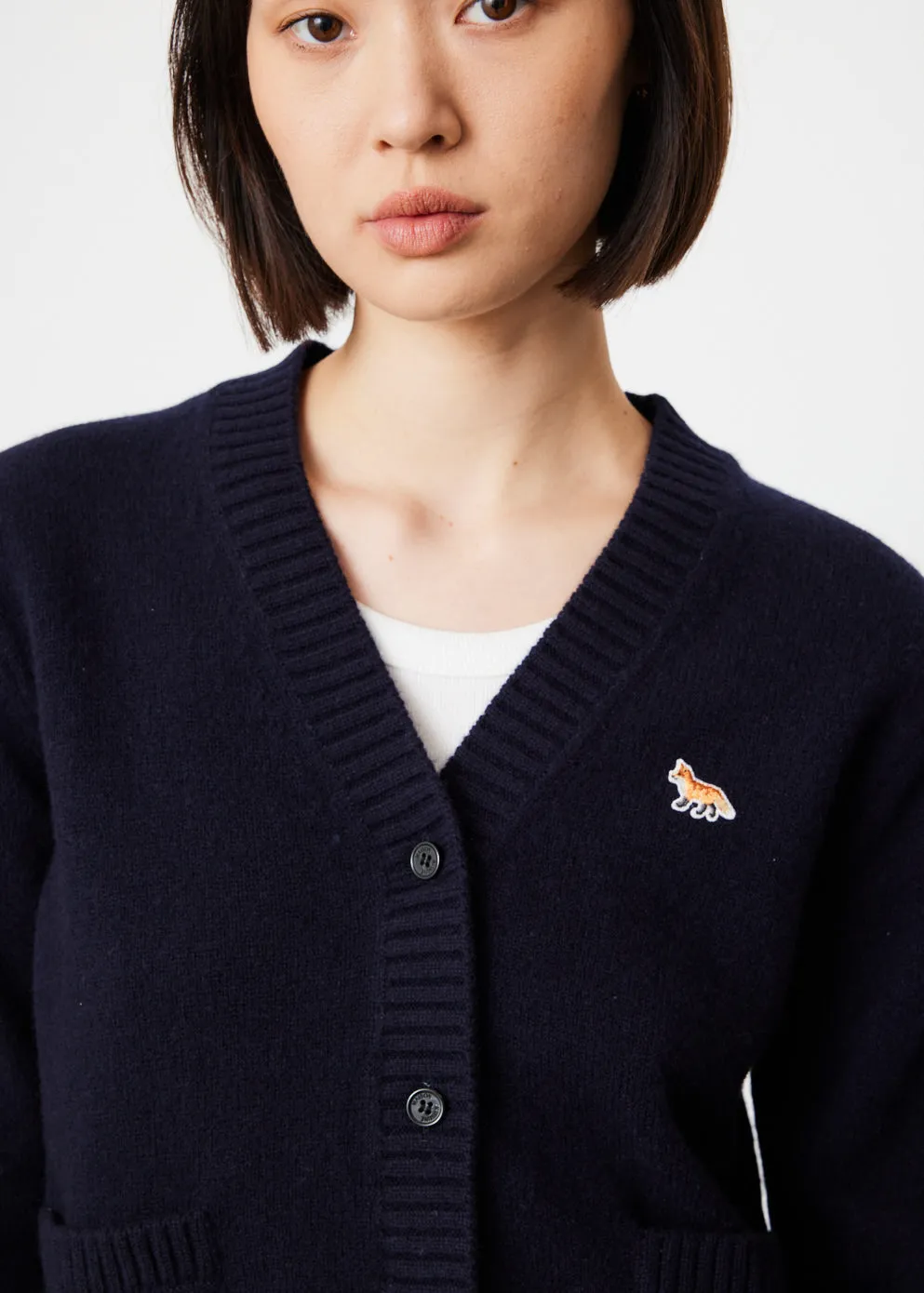 Baby Fox Patch Cardigan