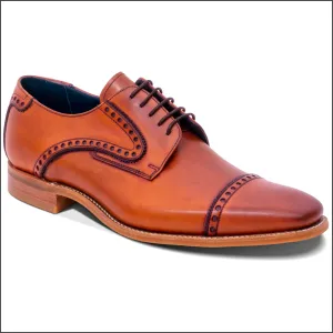 Barker Stewart - Antique Rosewood/ Navy Derby@