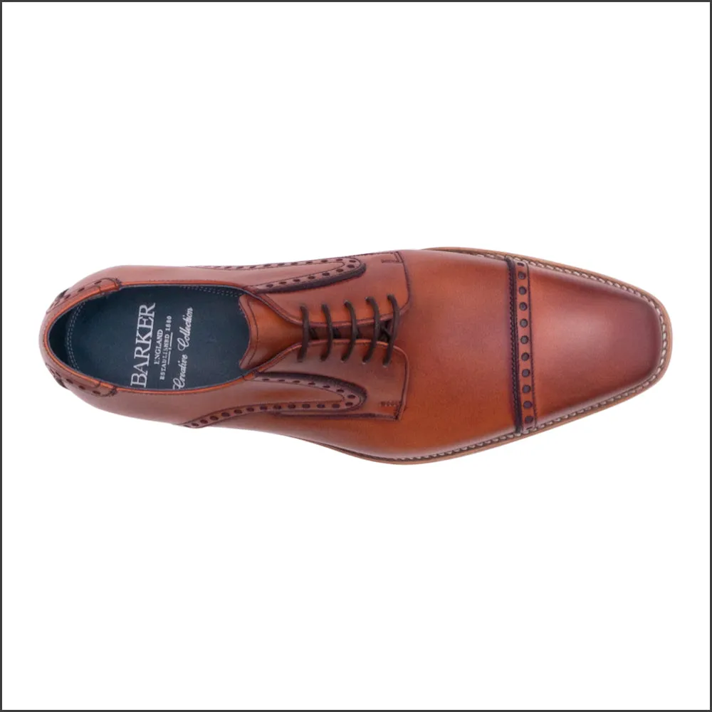 Barker Stewart - Antique Rosewood/ Navy Derby@