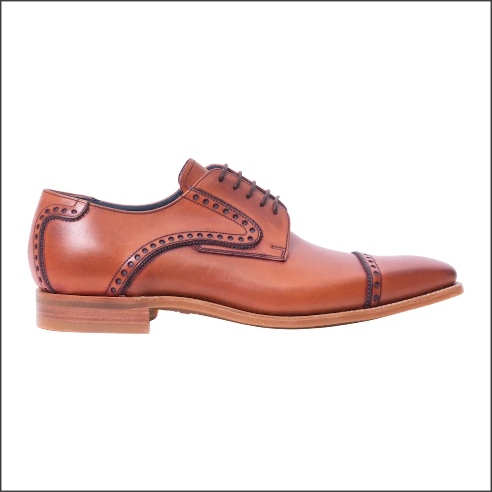 Barker Stewart - Antique Rosewood/ Navy Derby@