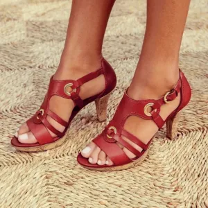 Bella | Cozy Heeled Sandals