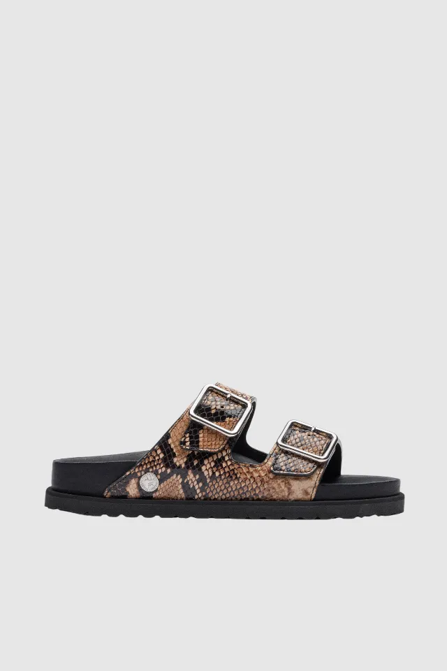 Birkenstock 1774 Arizona EXQ in Natural Snake