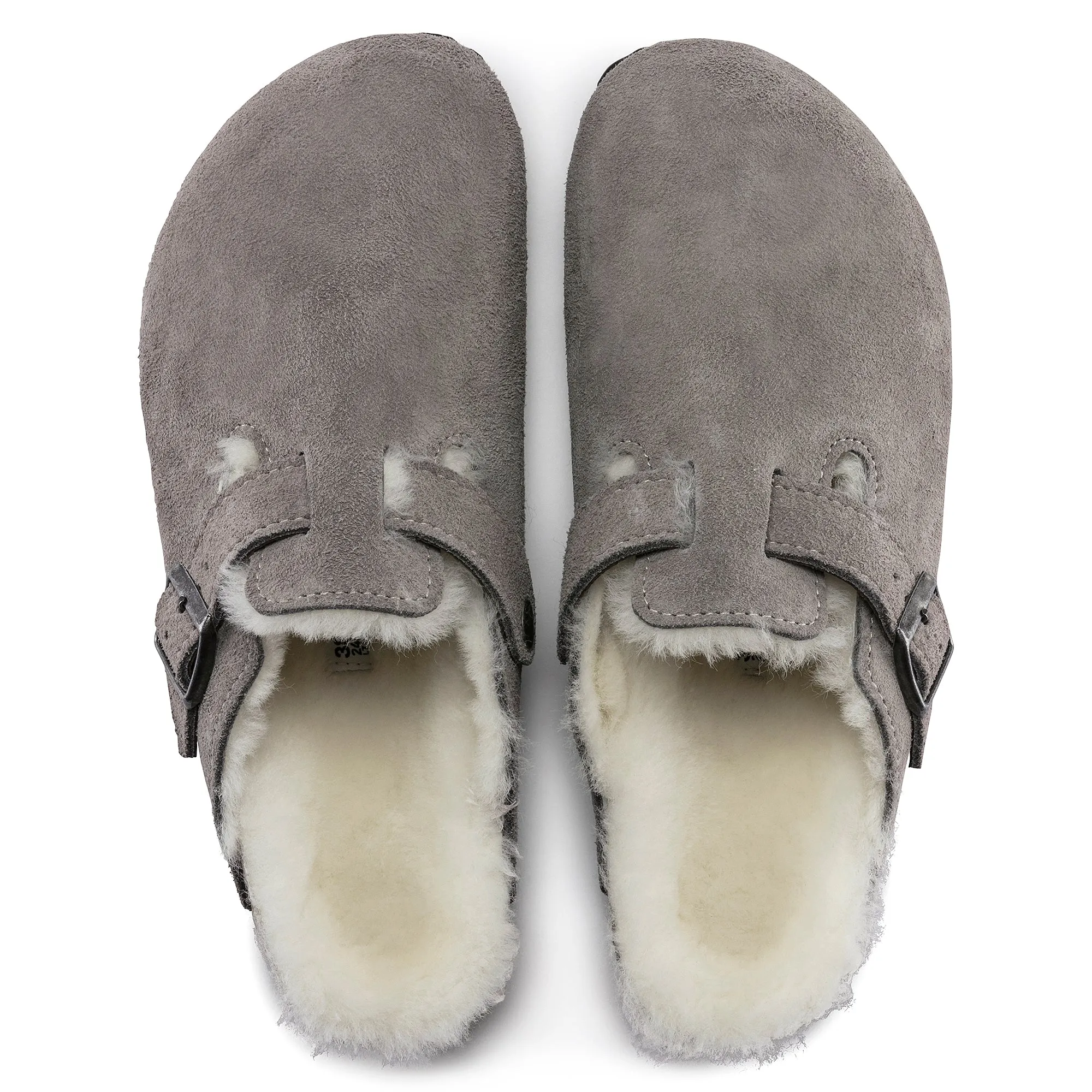 Birkenstock Boston Shearling Suede Leather Clog Women's