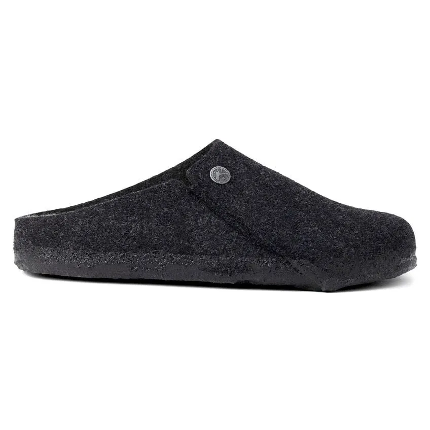 Birkenstock Zermatt Shearling Wool Slippers- Anthracite