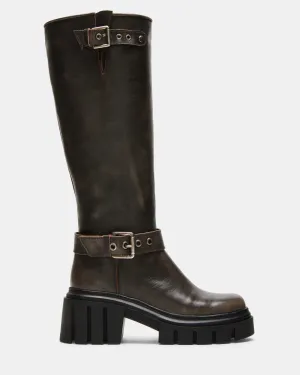 BRIGADE BROWN LEATHER