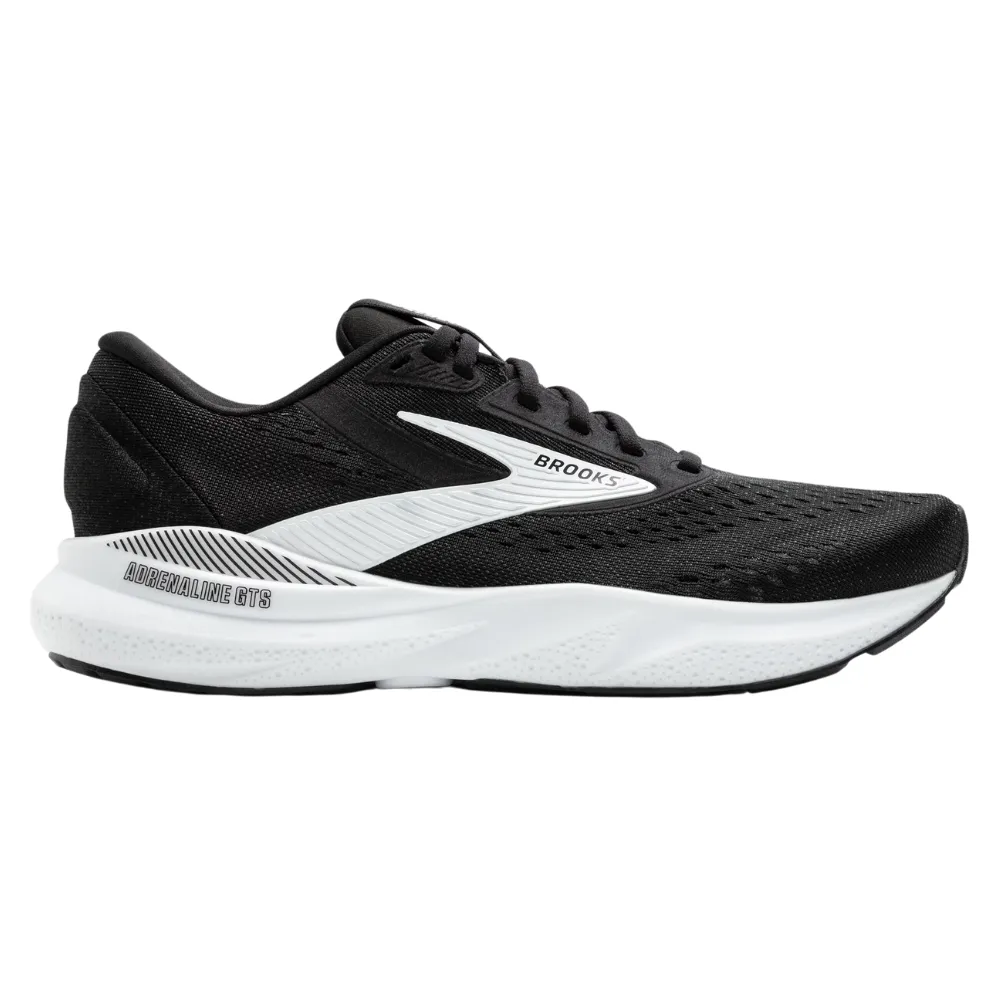 Brooks Adrenaline GTS 24 Black/White Running Shoe (Women's)