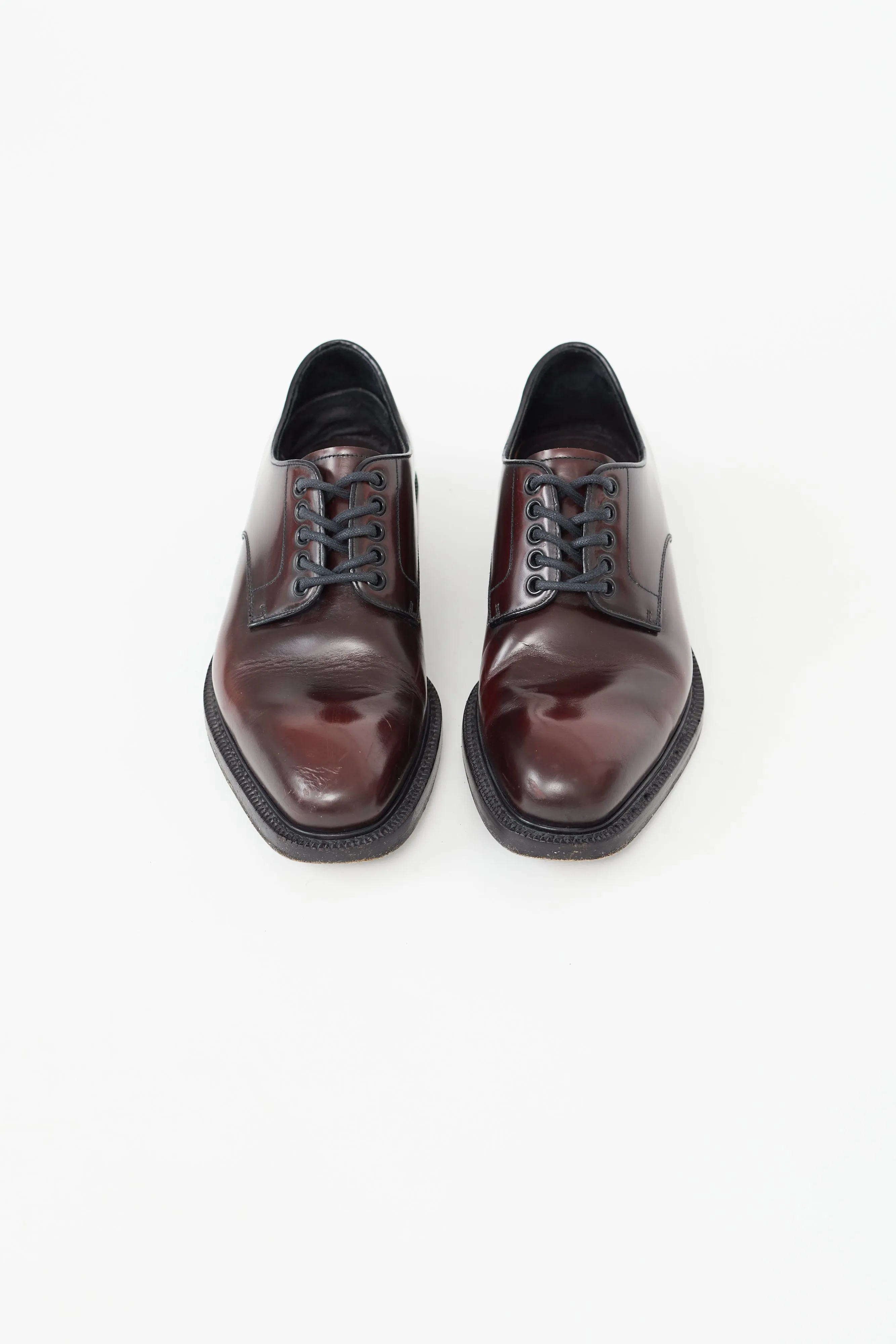 Burgundy Leather Classic Oxford