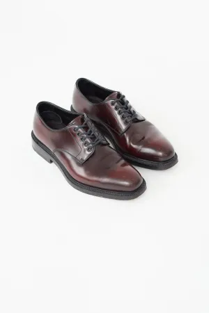 Burgundy Leather Classic Oxford