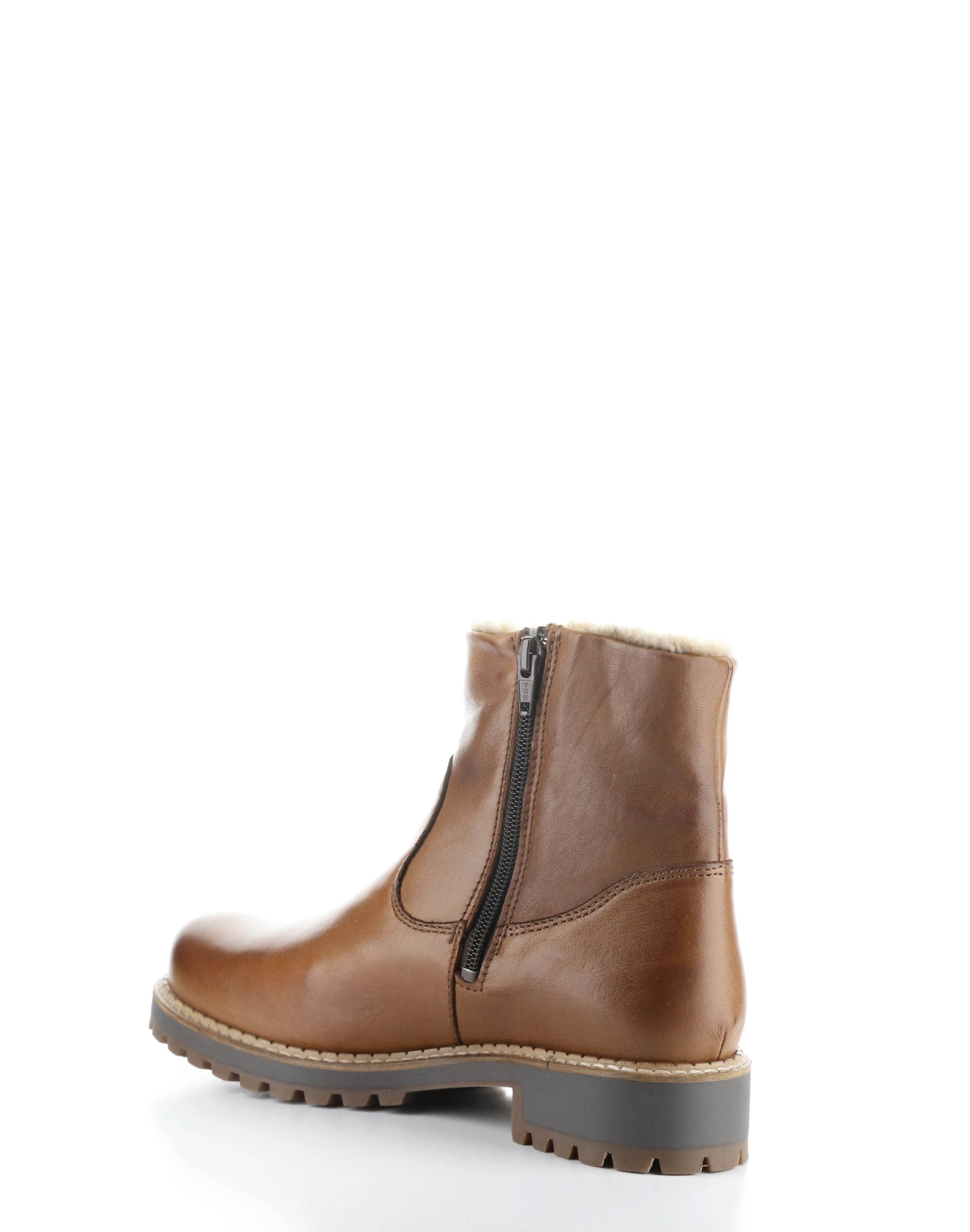 CALIB RICH TAN Round Toe Boots