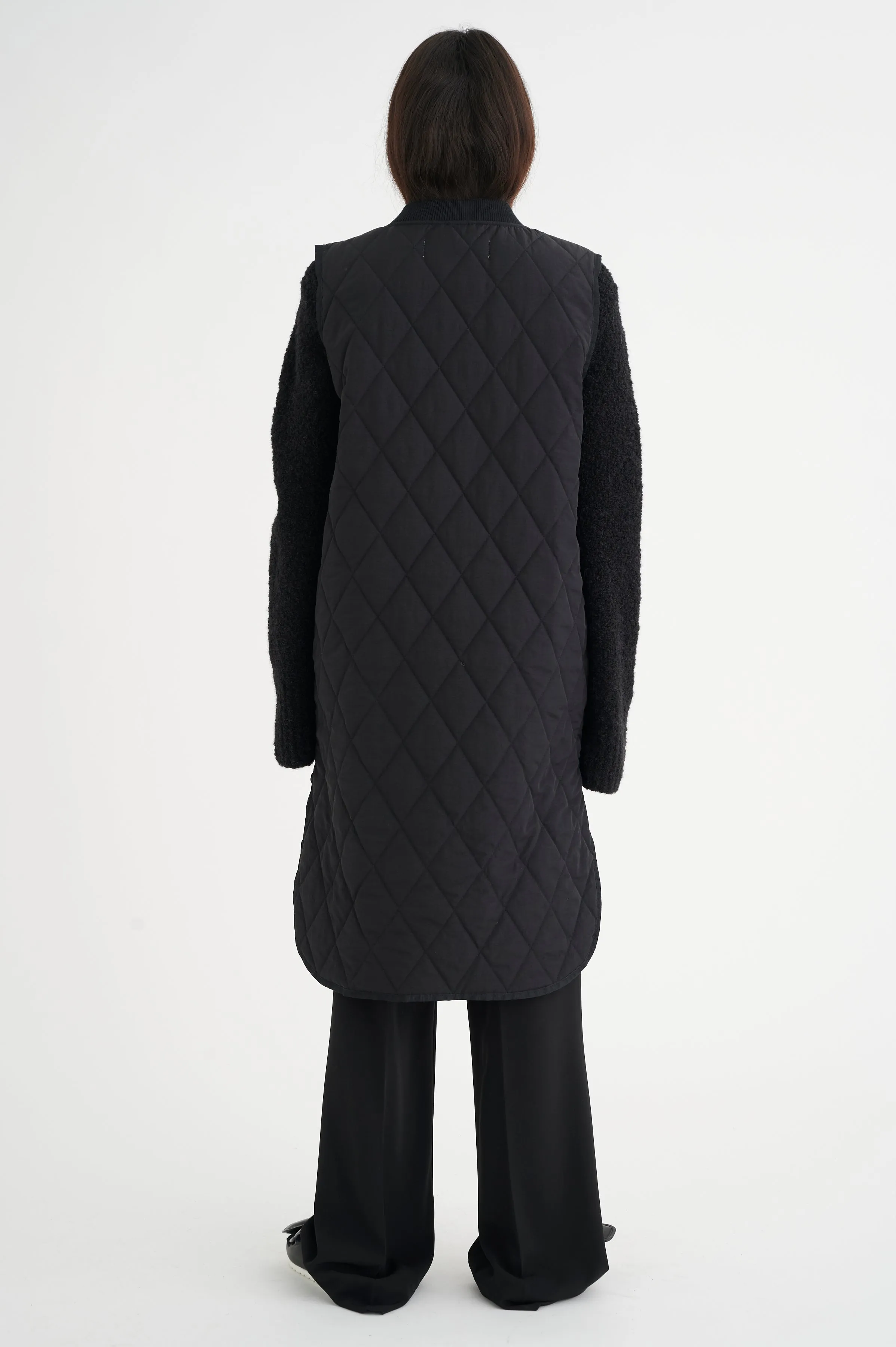 CallasIW Quilted Vest - Black