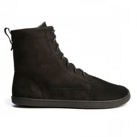 Cozy Black Ullfodrade Vinterskor