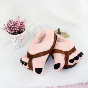 Cozy Halloween Gift: Unisex Bigfoot Slippers