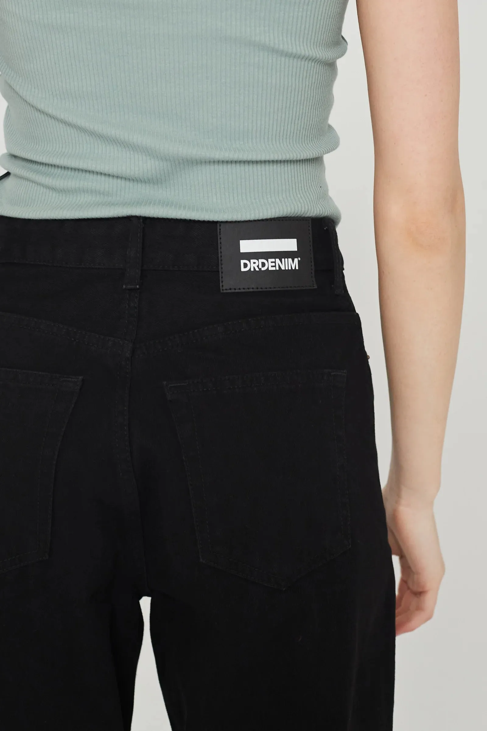 Donna Baggy Jeans - Black