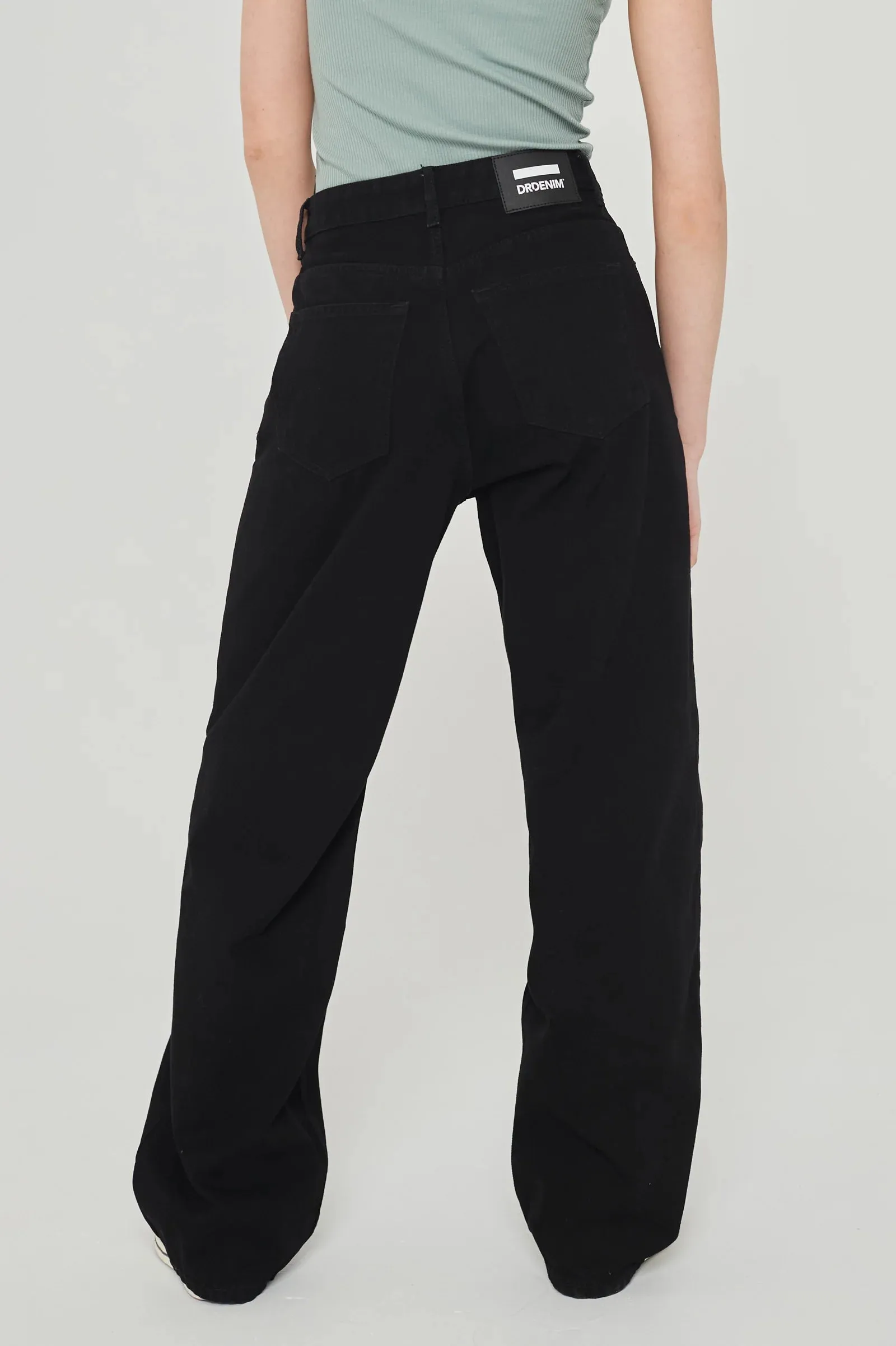 Donna Baggy Jeans - Black