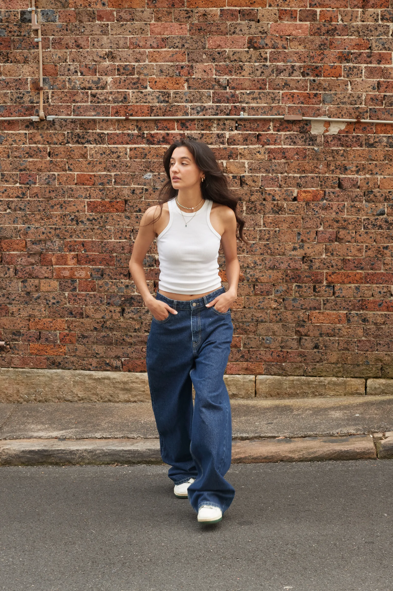 Donna Baggy Pebble Dark Retro
