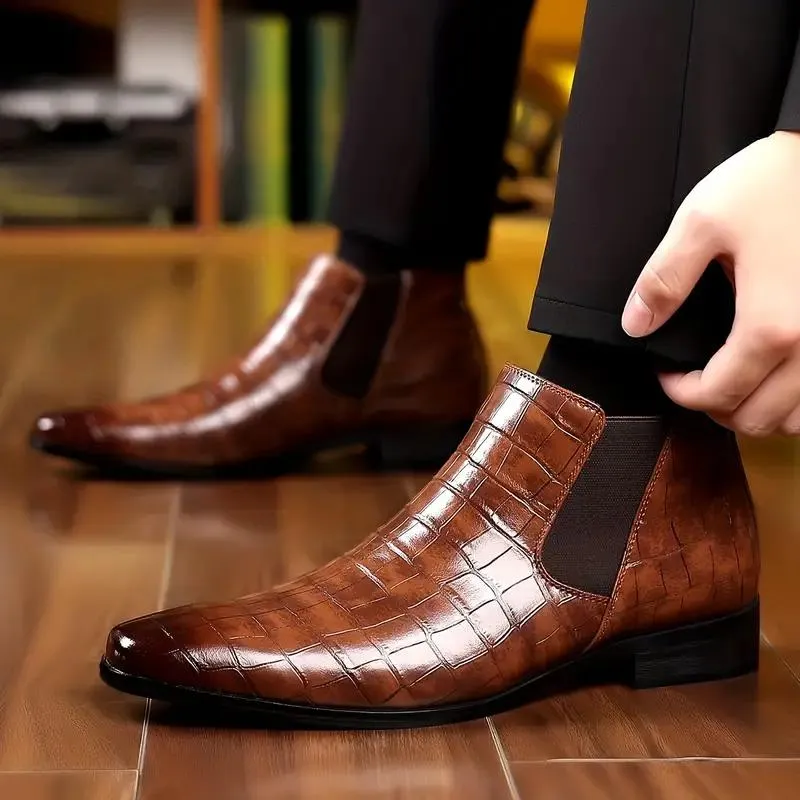 Elite Leather Chelsea Boots