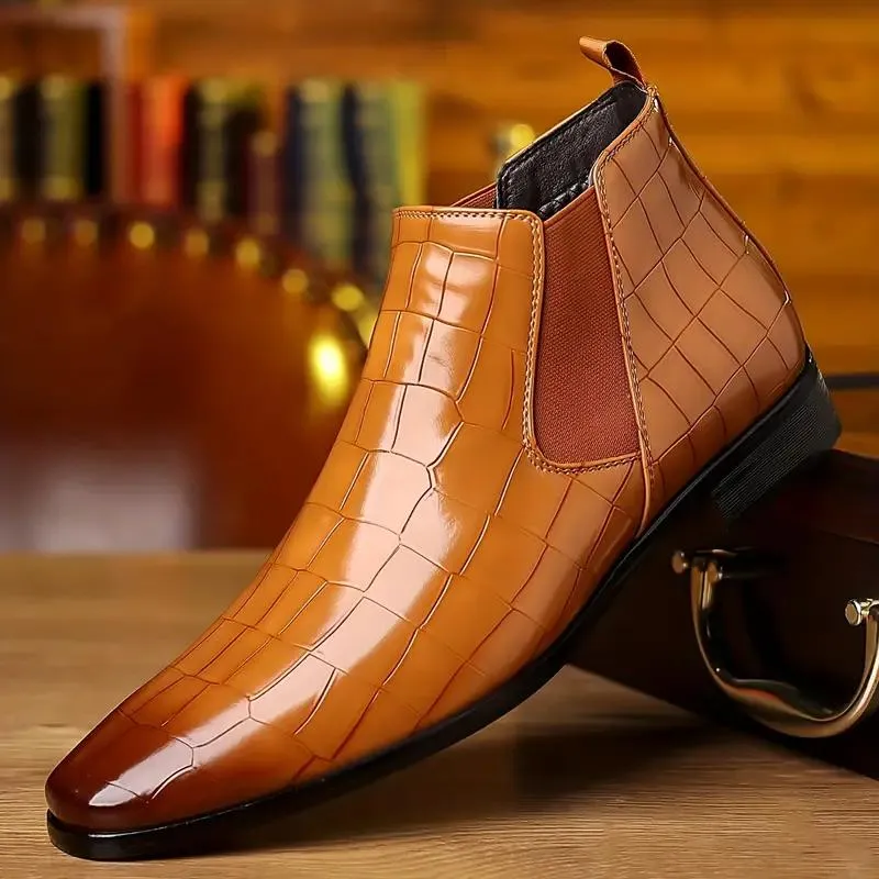 Elite Leather Chelsea Boots