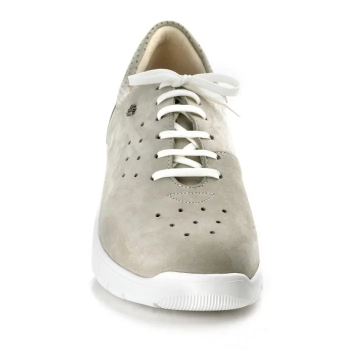 Finn Comfort Women's Barletta Shoes- Nubuck Rock