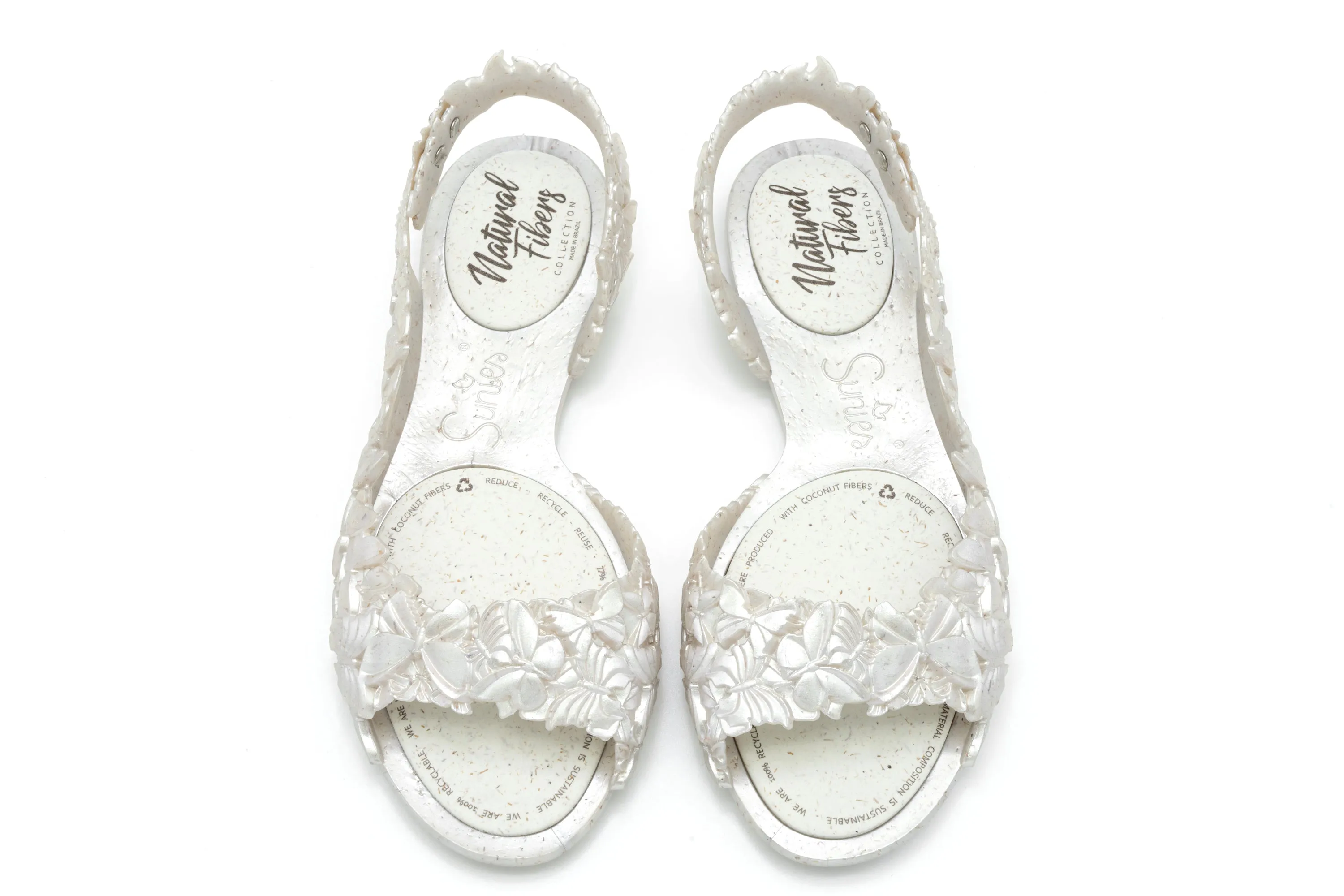 FLEXI Butterfly Glossy Pearl Sandal