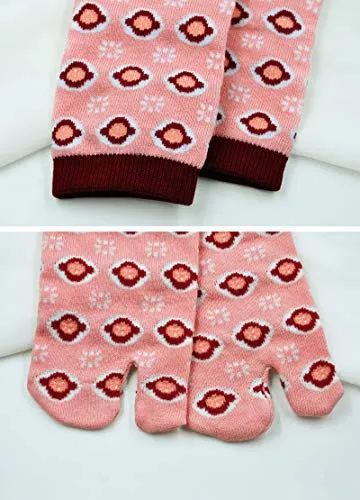 Flip Flop Tabi Socks Colorful - 5 Pairs