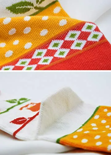 Flip Flop Tabi Socks Colorful - 5 Pairs