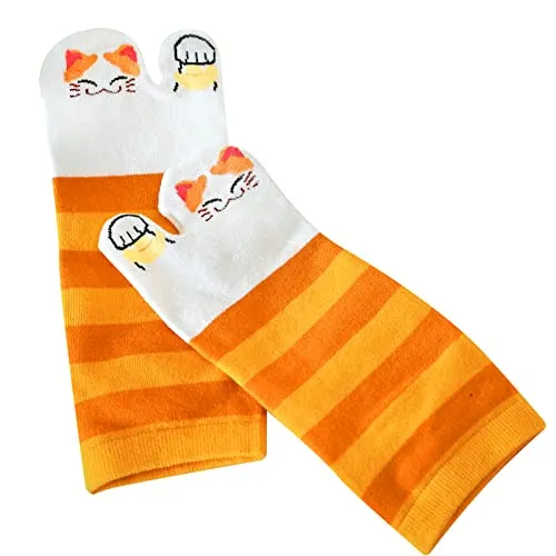 Flip Flop Tabi Socks Colorful - 5 Pairs