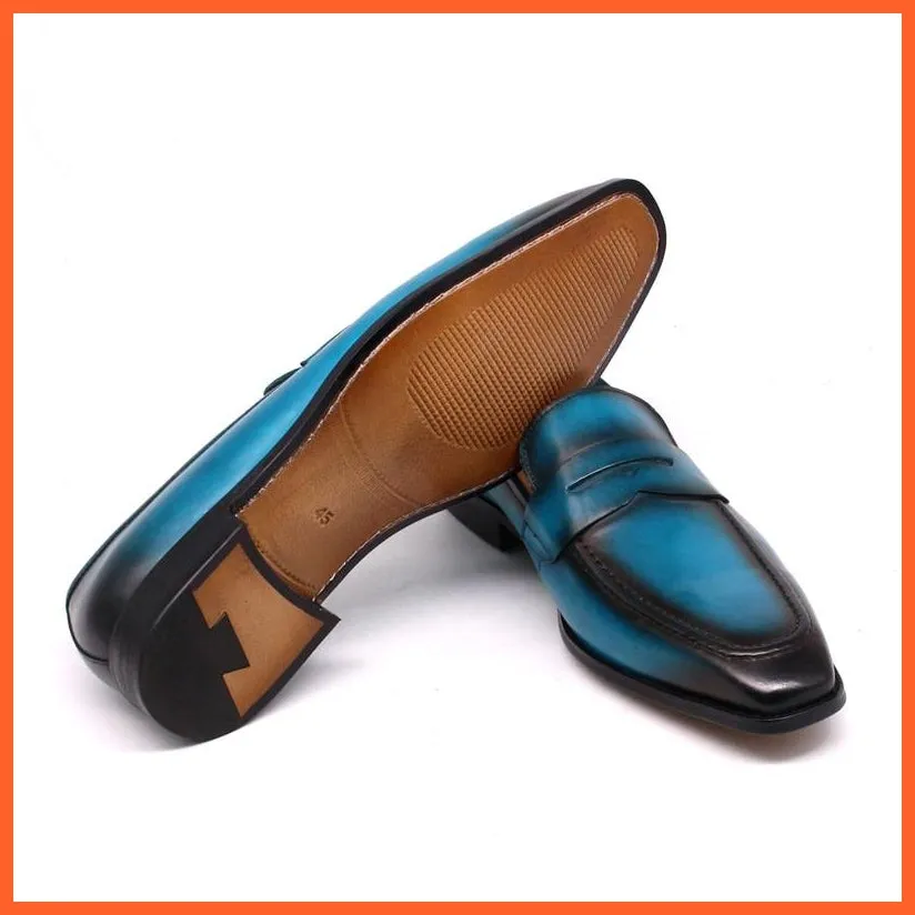 Handmade Genuine Leather Party Shoes For Men