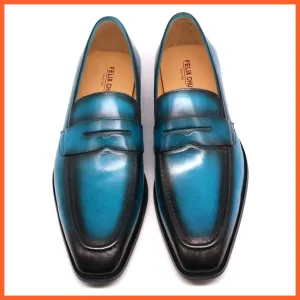 Handmade Genuine Leather Party Shoes For Men