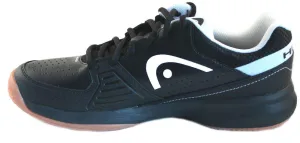 HEAD Men's Grid 2.0 Low Racquetball/Squash Indoor Court Shoes (Non-Marking)(Black/White) 9.0 (D) US