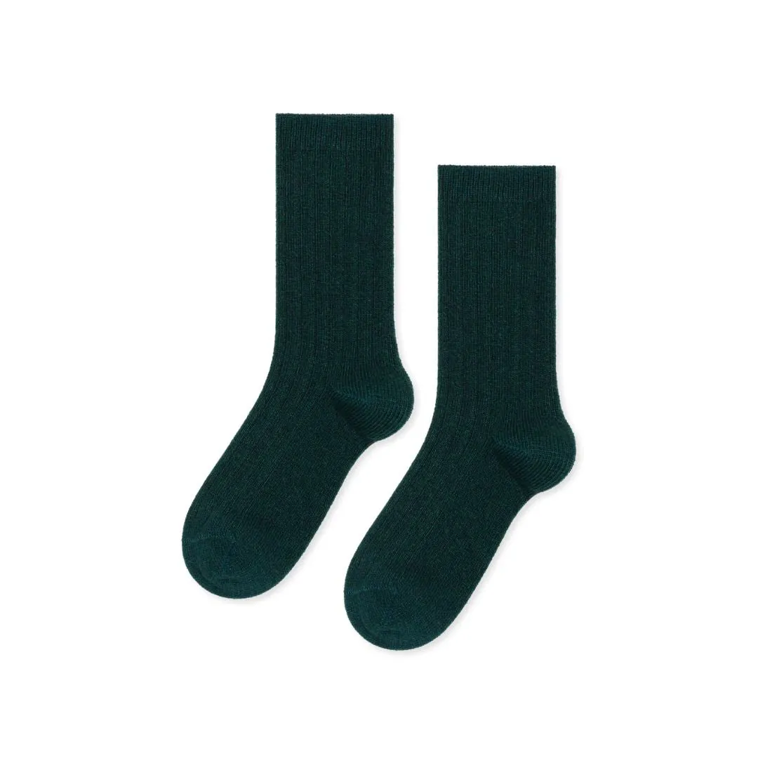 Italia Cashmere Cozy Rib Crew