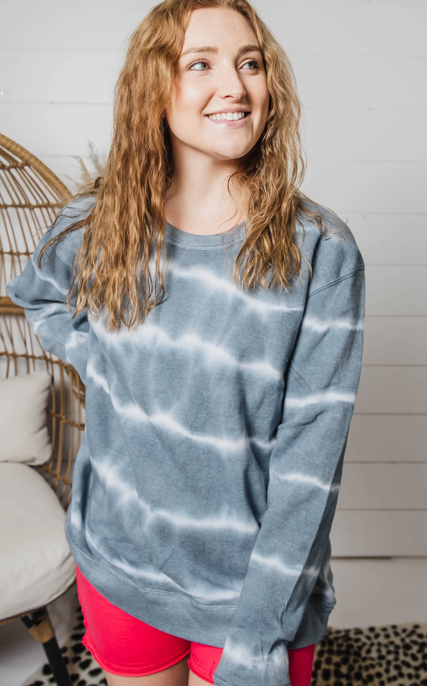 Keeping it Local Tie Dye Sweatshirt - Final Sale