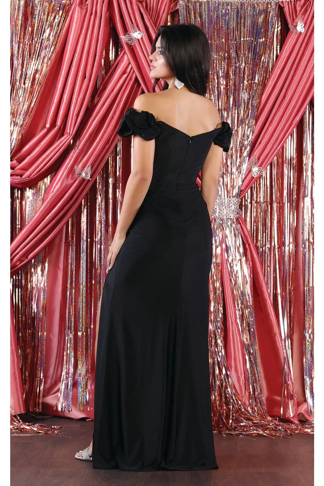Kentucky Derby Dress Race Outfit in Black by May Queen MQ1948