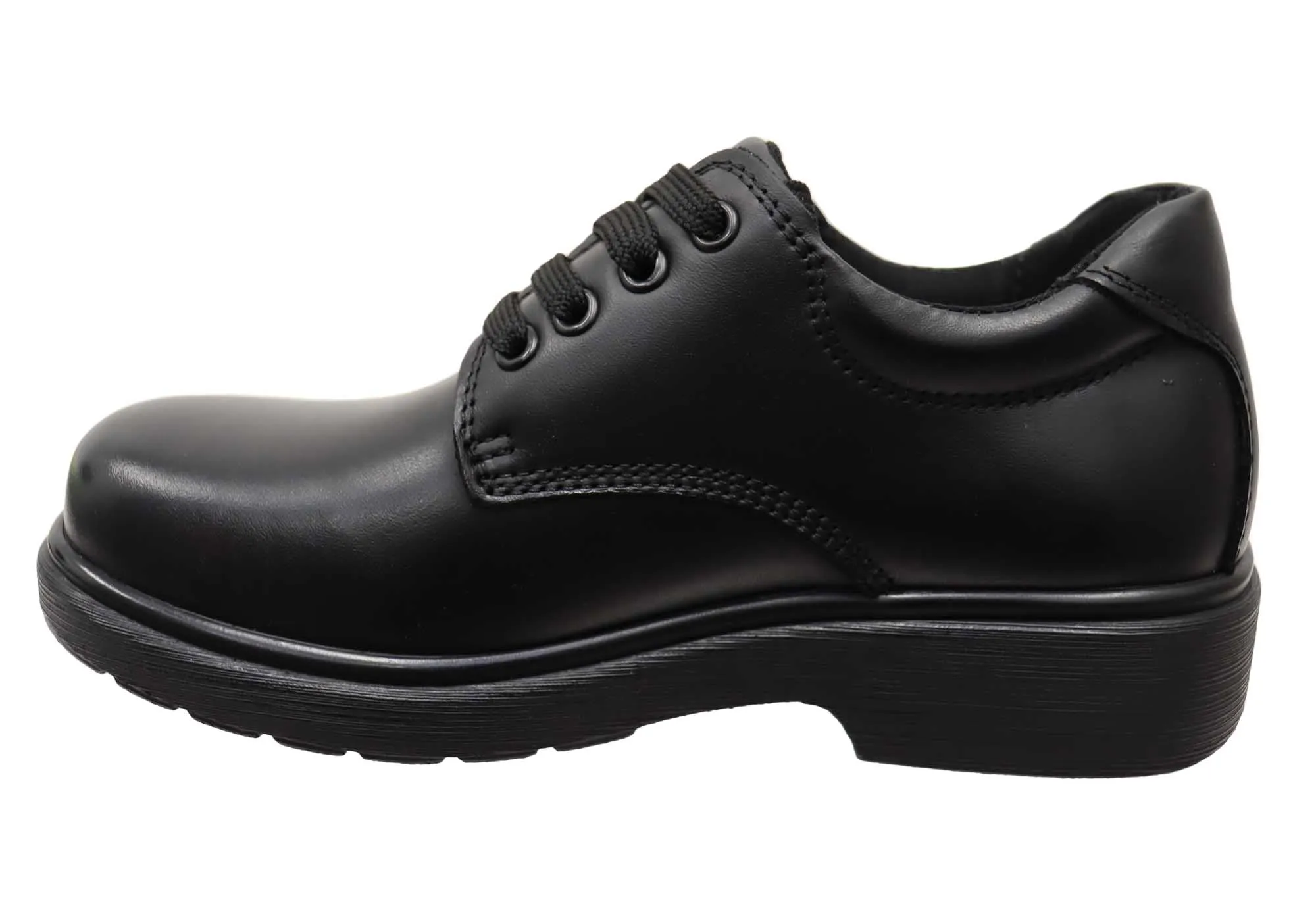 Koala By Grosby Koda Comfortable Lace Up Leather School Shoes