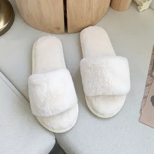 Ladies Fluffy Fluff Slippers