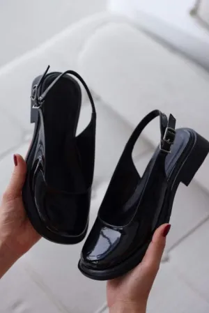 Low Heel Comfortable Leather Shoes